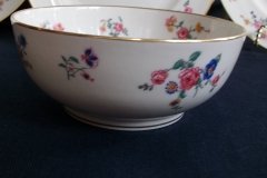 AHRENFELDT FLORAL SPRAY- CRANBERRY BOWL  .....   http://jaapiesfinechinastore.com