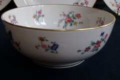 AHRENFELDT FLORAL SPRAY- CRANBERRY BOWL  .....   http://jaapiesfinechinastore.com