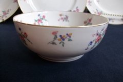 AHRENFELDT FLORAL SPRAY- CRANBERRY BOWL  .....   http://jaapiesfinechinastore.com