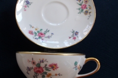 AHRENFELDT FLORAL SPRAY- CUP & SAUCER .....   https://www.jaapiesfinechinastore.com