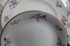 AHRENFELDT FLORAL SPRAY- COUPE SOUP BOWL  .....   http://jaapiesfinechinastore.com