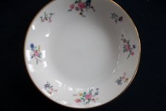 AHRENFELDT FLORAL SPRAY- COUPE SOUP BOWL  .....   http://jaapiesfinechinastore.com