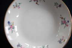 AHRENFELDT FLORAL SPRAY- COUPE SOUP BOWL  .....   http://jaapiesfinechinastore.com