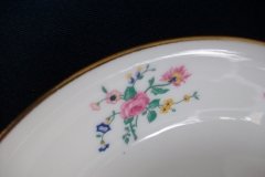 AHRENFELDT FLORAL SPRAY- COUPE SOUP BOWL  .....   http://jaapiesfinechinastore.com
