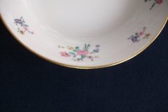 AHRENFELDT FLORAL SPRAY- COUPE SOUP BOWL  .....   http://jaapiesfinechinastore.com