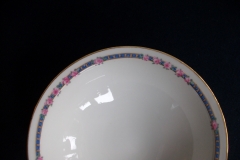 AHRENFELDT ROSES IN BLUE BAND- RIM CEREAL BOWL   .....   https://www.jaapiesfinechinastore.com