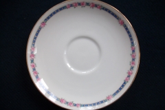 AHRENFELDT ROSES IN BLUE BAND- CUP & SAUCER.....   https://www.jaapiesfinechinastore.com