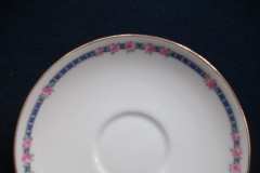 AHRENFELDT ROSES IN BLUE BAND- CUP & SAUCER.....   https://www.jaapiesfinechinastore.com