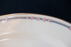 AHRENFELDT ROSES IN BLUE BAND-  OVAL  SERVING   PLATTER 16 1/2"   .....   https://www.jaapiesfinechinastore.com