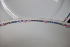 AHRENFELDT ROSES IN BLUE BAND-  COUPE SOUP  BOWL   .....   https://www.jaapiesfinechinastore.com