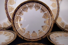 AYNSLEY 13077 COBALT & GOLD-   BREAD & BUTTER PLATE   .....   https://www.jaapiesfinechinastore.com