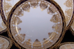 AYNSLEY 13077 COBALT & GOLD-   BREAD & BUTTER PLATE   .....   https://www.jaapiesfinechinastore.com