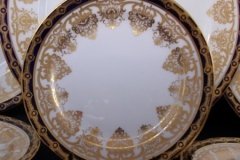 AYNSLEY 13077 COBALT & GOLD-   BREAD & BUTTER PLATE   .....   http://jaapiesfinechinastore.com