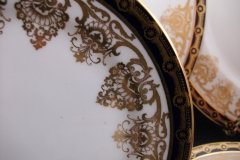 AYNSLEY 13077 COBALT & GOLD-   BREAD & BUTTER PLATE   .....   http://jaapiesfinechinastore.com