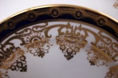 AYNSLEY 13077 COBALT & GOLD-   BREAD & BUTTER PLATE   .....   http://jaapiesfinechinastore.com