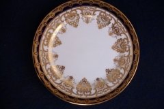 AYNSLEY 13077 COBALT & GOLD-   BREAD & BUTTER PLATE   .....   http://jaapiesfinechinastore.com