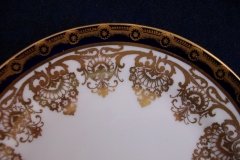 AYNSLEY 13077 COBALT & GOLD-   BREAD & BUTTER PLATE   .....   http://jaapiesfinechinastore.com