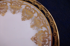 AYNSLEY 13077 COBALT & GOLD-   BREAD & BUTTER PLATE   .....   https://www.jaapiesfinechinastore.com