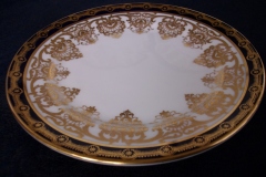 AYNSLEY 13077 COBALT & GOLD-   BREAD & BUTTER PLATE   .....   https://www.jaapiesfinechinastore.com