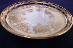 AYNSLEY 13077 COBALT & GOLD- COFFEE CAN & SAUCER   .....   http://jaapiesfinechinastore.com