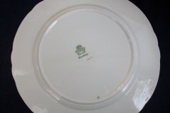 AYNSLEY 13077 COBALT & GOLD-   DINNER  PLATE   (SCALLOPED)  .....   http://jaapiesfinechinastore.com