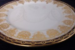 AYNSLEY 13077 COBALT & GOLD-   DINNER  PLATE   (SMOOTH)  .....   http://jaapiesfinechinastore.com