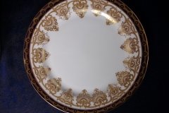 AYNSLEY 13077 COBALT & GOLD-   SALAD PLATE   .....   http://jaapiesfinechinastore.com