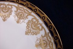 AYNSLEY 13077 COBALT & GOLD-   SALAD PLATE   .....   http://jaapiesfinechinastore.com