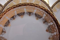 AYNSLEY 13077 COBALT & GOLD-   SALAD PLATE   .....   http://jaapiesfinechinastore.com