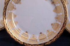 AYNSLEY 13077 COBALT & GOLD-   SALAD PLATE   .....   http://jaapiesfinechinastore.com
