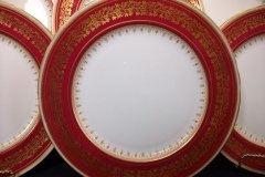 AYNSLEY 7098 MAROON- DINNER PLATE ..... http://jaapiesfinechinastore.com