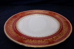 AYNSLEY 7098 MAROON- DINNER PLATE ..... http://jaapiesfinechinastore.com