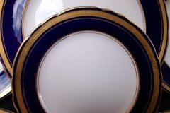 AYNSLEY 7282 LAUREL COBALT- BREAD & BUTTER PLATE   .....  http://jaapiesfinechinastore.com