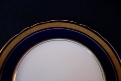 AYNSLEY 7282 LAUREL COBALT- BREAD & BUTTER PLATE   .....  http://jaapiesfinechinastore.com
