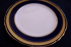 AYNSLEY 7282 LAUREL COBALT- BREAD & BUTTER PLATE   .....  http://jaapiesfinechinastore.com