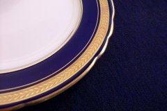 AYNSLEY 7282 LAUREL COBALT- BREAD & BUTTER PLATE   .....  http://jaapiesfinechinastore.com