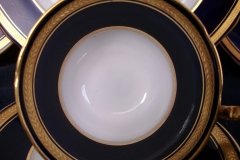 AYNSLEY 7282 LAUREL COBALT- CUP & SAUCER  .....  http://jaapiesfinechinastore.com