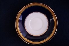 AYNSLEY 7282 LAUREL COBALT- CUP & SAUCER  .....  http://jaapiesfinechinastore.com