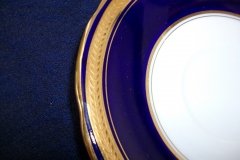 AYNSLEY 7282 LAUREL COBALT- CUP & SAUCER  .....  http://jaapiesfinechinastore.com
