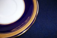 AYNSLEY 7282 LAUREL COBALT- CUP & SAUCER  .....  http://jaapiesfinechinastore.com