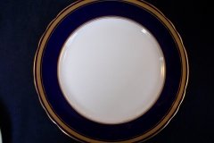 AYNSLEY 7282 LAUREL COBALT- DINNER PLATE   .....  http://jaapiesfinechinastore.com