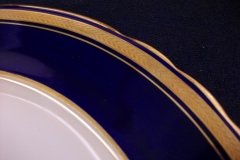 AYNSLEY 7282 LAUREL COBALT- DINNER PLATE   .....  http://jaapiesfinechinastore.com