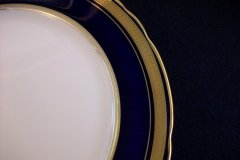 AYNSLEY 7282 LAUREL COBALT- SALAD PLATE   .....  http://jaapiesfinechinastore.com