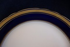 AYNSLEY 7282 LAUREL COBALT- SALAD PLATE   .....  http://jaapiesfinechinastore.com