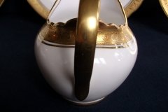 AYNSLEY #7761 CREAM/ ENCRUSTED GOLD BAND-  CREAMER  .....   http://jaapiesfinechinastore.com