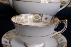 AYNSLEY BELMONT- CUP & SAUCER  .....   http://jaapiesfinechinastore.com