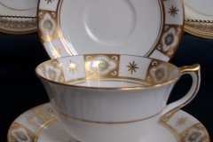 AYNSLEY BELMONT- CUP & SAUCER  .....   http://jaapiesfinechinastore.com