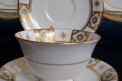 AYNSLEY BELMONT- CUP & SAUCER  .....   http://jaapiesfinechinastore.com