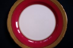 AYNSLEY BUCKINGHAM MAROON-  SALAD PLATE   .....   http://jaapiesfinechinastore.com