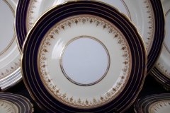 AYNSLEY DORCHESTER COBALT #7571 (NON FLORAL)-  BREAD & BUTTER PLATE     .....   http://jaapiesfinechinastore.com
